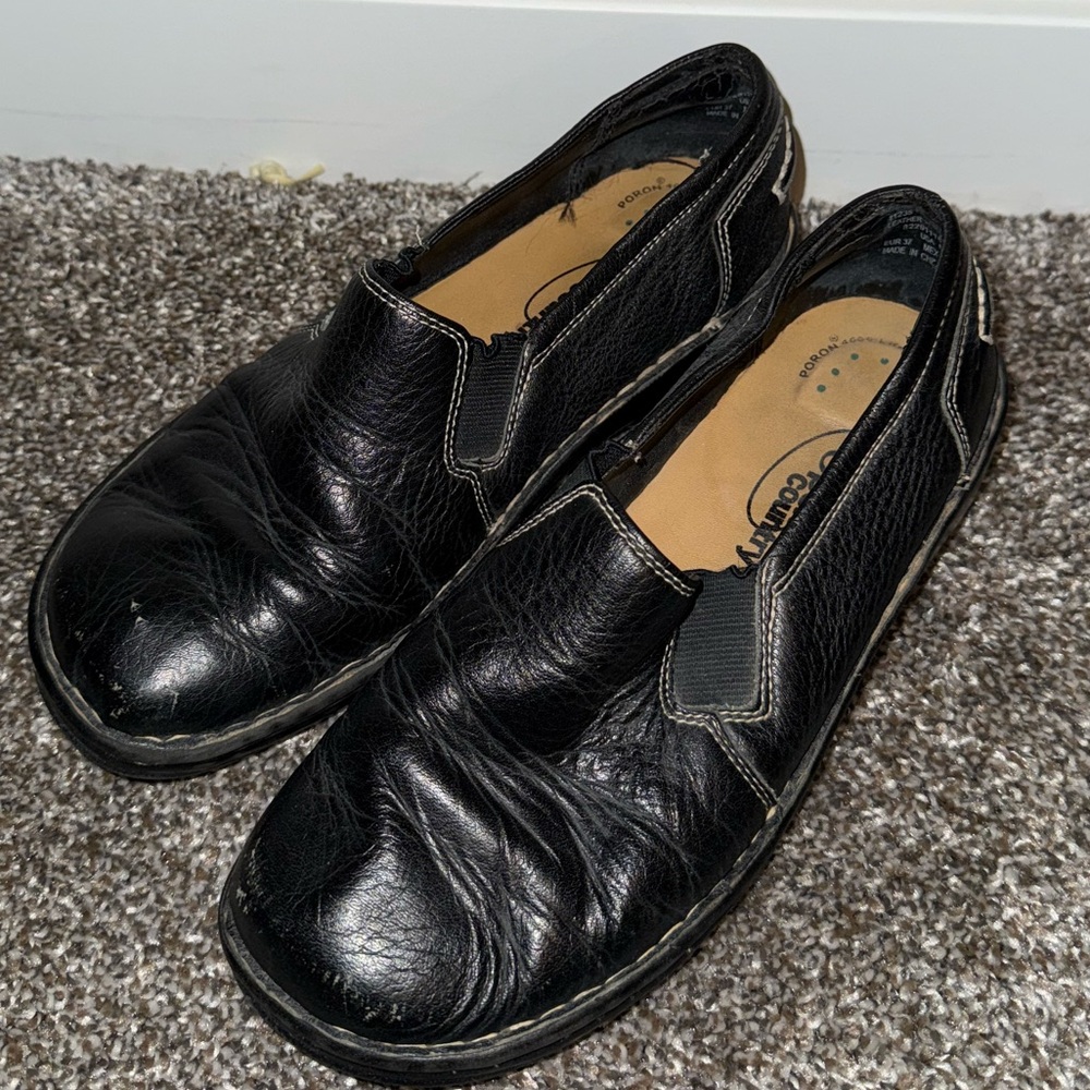 Black shoes
